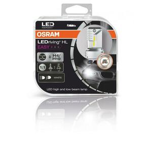 OSRAM LEDriving HL EASY H4/H19 12V 18.7W/19W P43t/PU43t-3 6000K White 2ks 64193DWESY-HCB obraz