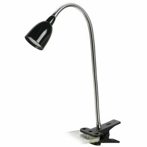 Solight LED stolní lampička, 2.5W, 3000K, clip, černá barva WO33-BK obraz
