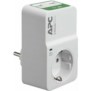APC PM1WU2-GR přepěťová ochrana Bílá 1 AC zásuvky / PM1WU2-GR obraz