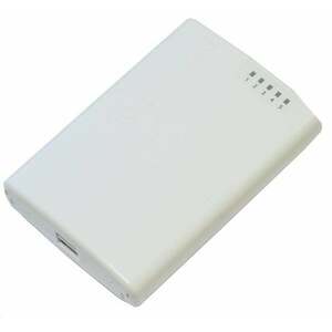 Mikrotik PowerBox router zapojený do sítě Fast Ethernet RB750P-PBr2 obraz