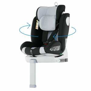 Babify Palubní 360° otočná opěrka nohou dětské sedačky 40-150 cm Systém ISOFIX 5bodový pásový systém ECE R129 obraz