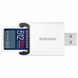 Samsung SDXC 512 GB PRO Ultimate + USB adaptér obraz