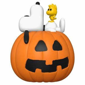 POP! Deluxe: Snoopy & Woodstock with pumpkin (Peanuts) obraz