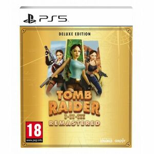 Tomb Raider I-III Remastered Starring Lara Croft CZ (Deluxe Edition) PS5 obraz