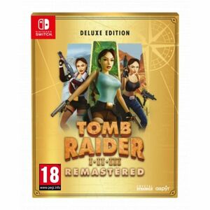 Tomb Raider I-III Remastered Starring Lara Croft CZ (Deluxe Edition) NSW obraz