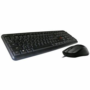 Set klávesnice a myši C-Tech KBM-102, USB, CZ/SK rozložení, černý obraz