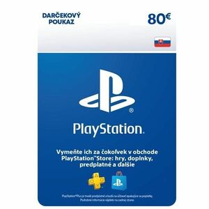 PlayStation Store Gift Card 80€ obraz