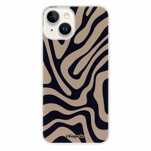 Odolné silikonové pouzdro iSaprio - Zebra Black - iPhone 15 Plus obraz