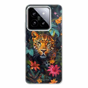 Odolné silikonové pouzdro iSaprio - Flower Jaguar - Xiaomi 14 obraz