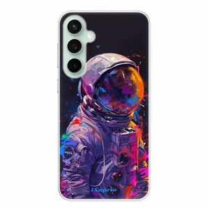 Odolné silikonové pouzdro iSaprio - Neon Astronaut - Samsung Galaxy S23 FE obraz