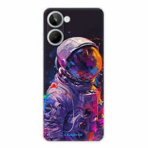 Odolné silikonové pouzdro iSaprio - Neon Astronaut - Realme 10 obraz