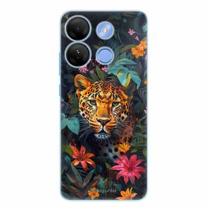 Odolné silikonové pouzdro iSaprio - Flower Jaguar - Infinix Smart 7 obraz