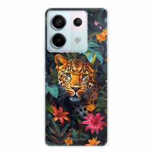 Odolné silikonové pouzdro iSaprio - Flower Jaguar - Xiaomi Redmi Note 13 Pro 5G / Poco X6 5G obraz