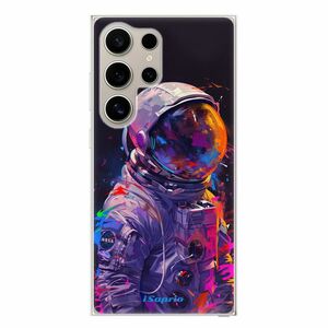 Odolné silikonové pouzdro iSaprio - Neon Astronaut - Samsung Galaxy S24 Ultra obraz