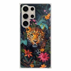 Odolné silikonové pouzdro iSaprio - Flower Jaguar - Samsung Galaxy S24 Ultra obraz