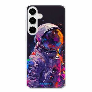 Odolné silikonové pouzdro iSaprio - Neon Astronaut - Samsung Galaxy S24+ obraz