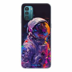 Odolné silikonové pouzdro iSaprio - Neon Astronaut - Nokia G11 / G21 obraz