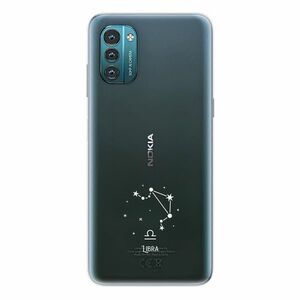 Odolné silikonové pouzdro iSaprio - čiré - Váhy - Nokia G11 / G21 obraz