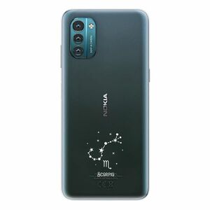 Odolné silikonové pouzdro iSaprio - čiré - Štír - Nokia G11 / G21 obraz