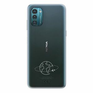 Odolné silikonové pouzdro iSaprio - čiré - Travel - Nokia G11 / G21 obraz