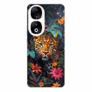 Odolné silikonové pouzdro iSaprio - Flower Jaguar - Honor 90 5G obraz