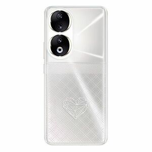 Odolné silikonové pouzdro iSaprio - čiré - Digital Love - Honor 90 5G obraz