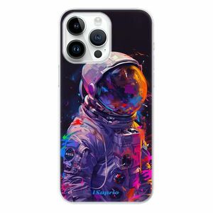 Odolné silikonové pouzdro iSaprio - Neon Astronaut - iPhone 15 Pro Max obraz