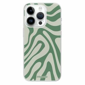 Odolné silikonové pouzdro iSaprio - Zebra Green - iPhone 15 Pro obraz