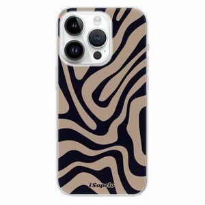 Odolné silikonové pouzdro iSaprio - Zebra Black - iPhone 15 Pro obraz