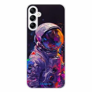 Odolné silikonové pouzdro iSaprio - Neon Astronaut - Samsung Galaxy A14 / A14 5G obraz