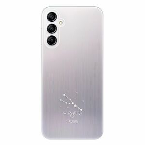 Odolné silikonové pouzdro iSaprio - čiré - Býk - Samsung Galaxy A14 / A14 5G obraz