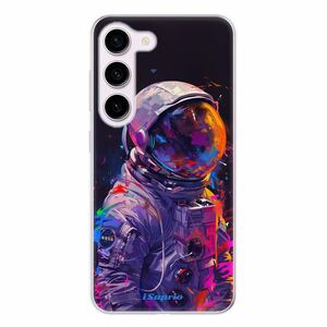 Odolné silikonové pouzdro iSaprio - Neon Astronaut - Samsung Galaxy S23 5G obraz