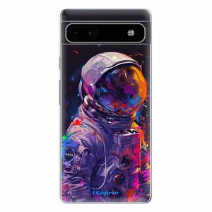 Odolné silikonové pouzdro iSaprio - Neon Astronaut - Google Pixel 6a 5G obraz
