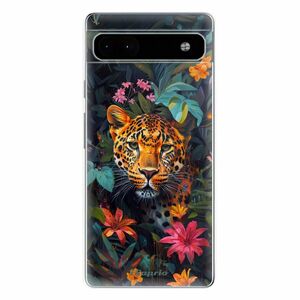 Odolné silikonové pouzdro iSaprio - Flower Jaguar - Google Pixel 6a 5G obraz