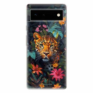 Odolné silikonové pouzdro iSaprio - Flower Jaguar - Google Pixel 6 5G obraz