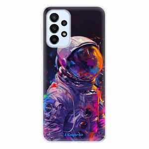 Odolné silikonové pouzdro iSaprio - Neon Astronaut - Samsung Galaxy A23 / A23 5G obraz
