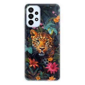 Odolné silikonové pouzdro iSaprio - Flower Jaguar - Samsung Galaxy A23 / A23 5G obraz