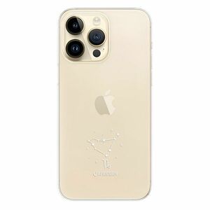 Odolné silikonové pouzdro iSaprio - čiré - Kozoroh - iPhone 14 Pro Max obraz
