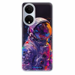 Odolné silikonové pouzdro iSaprio - Neon Astronaut - Honor X7 obraz