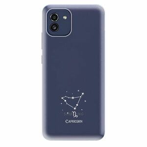 Odolné silikonové pouzdro iSaprio - čiré - Kozoroh - Samsung Galaxy A03 obraz