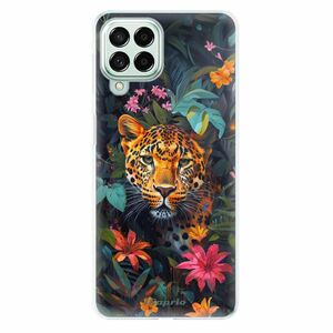 Odolné silikonové pouzdro iSaprio - Flower Jaguar - Samsung Galaxy M53 5G obraz