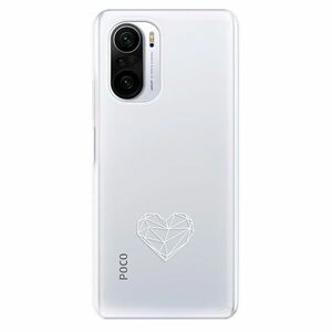 Odolné silikonové pouzdro iSaprio - čiré - Digital Love - Xiaomi Poco F3 obraz