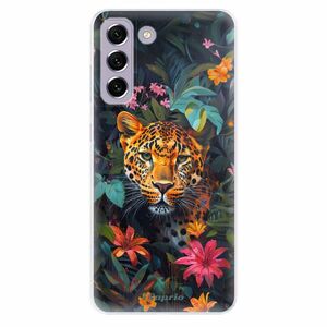 Odolné silikonové pouzdro iSaprio - Flower Jaguar - Samsung Galaxy S21 FE 5G obraz