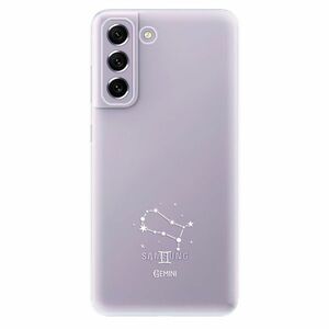 Odolné silikonové pouzdro iSaprio - čiré - Blíženci - Samsung Galaxy S21 FE 5G obraz