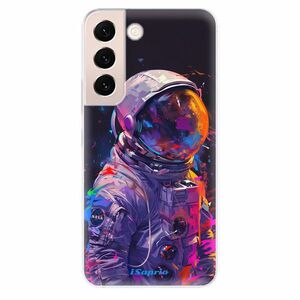 Odolné silikonové pouzdro iSaprio - Neon Astronaut - Samsung Galaxy S22+ 5G obraz