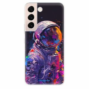 Odolné silikonové pouzdro iSaprio - Neon Astronaut - Samsung Galaxy S22 5G obraz