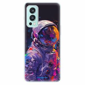 Odolné silikonové pouzdro iSaprio - Neon Astronaut - OnePlus Nord 2 5G obraz