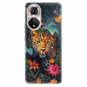 Odolné silikonové pouzdro iSaprio - Flower Jaguar - Honor 50 obraz