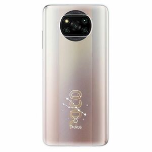 Odolné silikonové pouzdro iSaprio - čiré - Býk - Xiaomi Poco X3 Pro / X3 NFC obraz