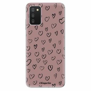Odolné silikonové pouzdro iSaprio - Heart Dark - Samsung Galaxy A03s obraz
